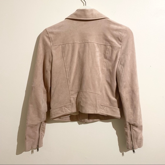 H&M DIVIDED Biker Jacket Imitation Suede - Picture 6 of 10